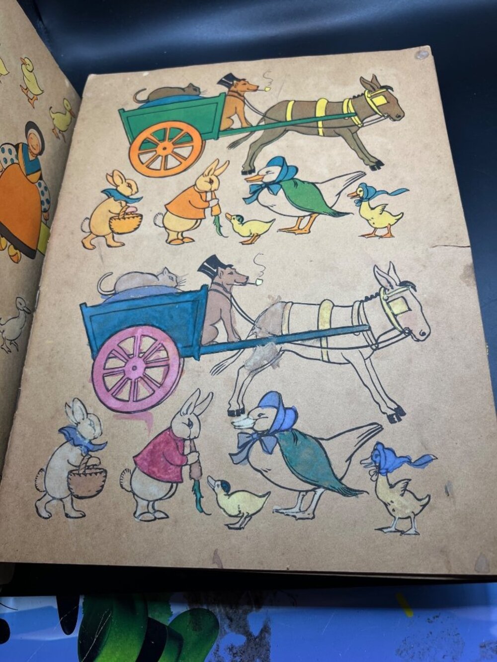Stepping Stones To Art Painting & Drawing Book USA Vintage Art Book Junk Journal